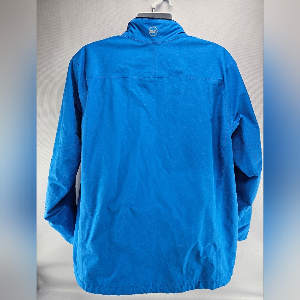 Vineyard Vines Men's Regatta Windbreaker Jacket in Spinnaker Blue Size XL - Picture 4 of 14